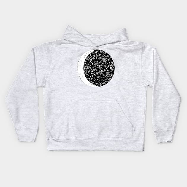 Pisces Kids Hoodie by ckai